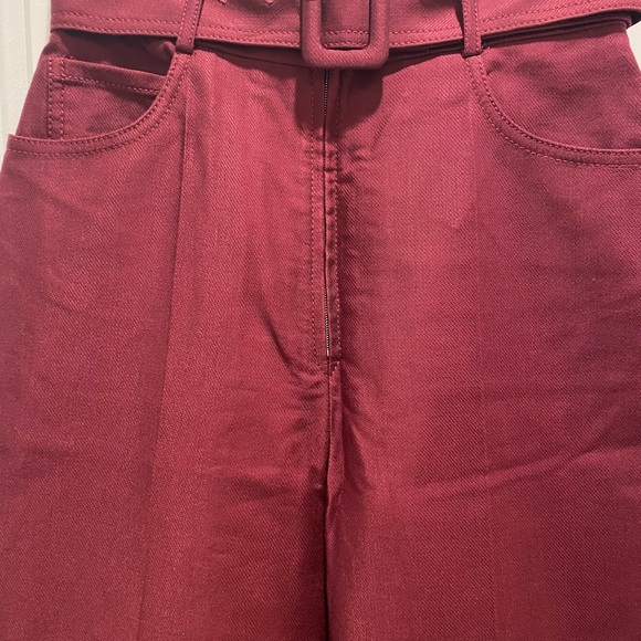 NWT Sandro Wide Leg Crop Pants Size FR36 or US small - Picture 6 of 11